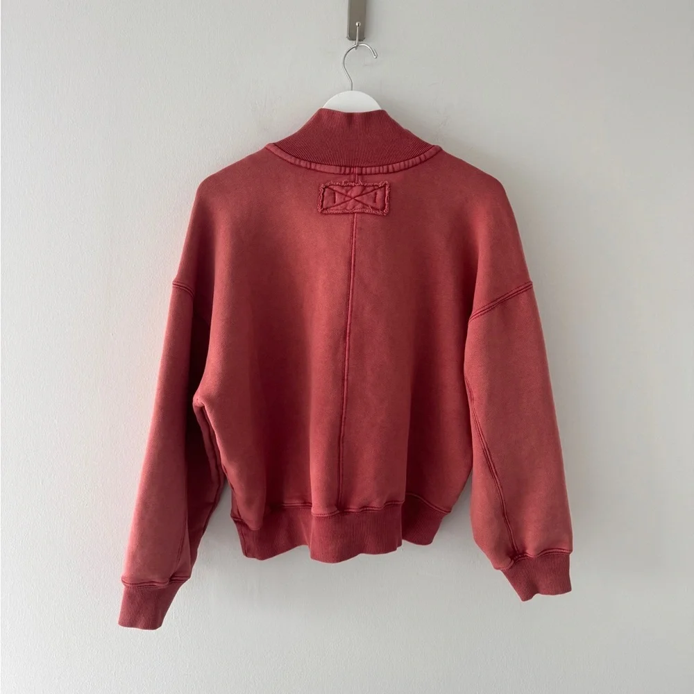 FREE PEOPLE Timeless Pullover in Salsa XS